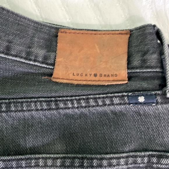 Charcoal Lucky Brand Men’s Jeans 221 Orignal Straight W 36 L 32 - Picture 3 of 7